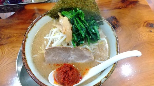 「辛し味噌ラーメン醤油820円」@ラーメン 清家の写真