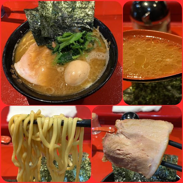 「ラーメン¥700+味玉¥100→¥0（クーポン）」@厚木家の写真