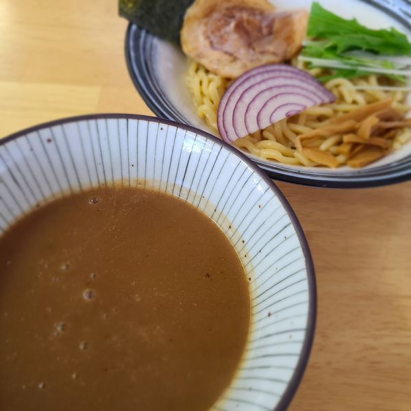 「天然・川エビつけ麺」@土浦ラーメンの写真