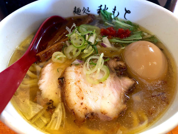 「味玉 塩」@麺処 秋もとの写真