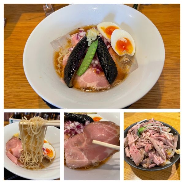 「夏季限定 だし香る冷たいしょうが醤油 850円」@SHINASOBA 颯々樹の写真