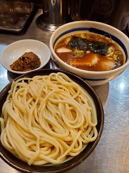 「もりそば(小)　カレー玉」@滝野川大勝軒の写真