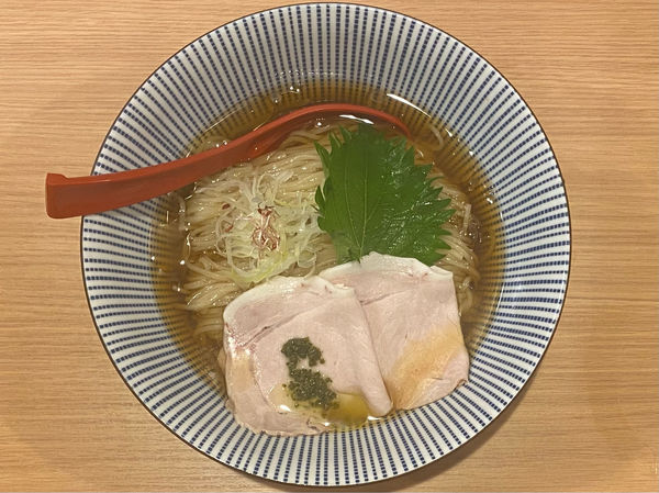 「焼きあごの冷しとろみそば」@焼きあご塩らー麺 たかはし 大船店の写真