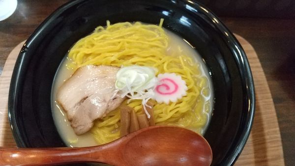 「白ふじらーめん770円」@麺や Fujiの写真