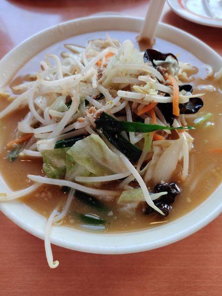 「味噌やさいラーメン　大盛」@幸楽苑 新座店の写真