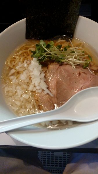 「冷やし 淡麗煮干し塩そば(800円税込)」@麺や まる喜の写真