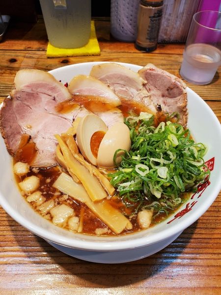 「尾道ラーメン　豪華盛り」@東京ラーメンショーセレクション 極み麺「尾道ラーメン 喰海」の写真