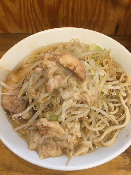 「小ラーメン　750円」@ラーメン二郎 前橋千代田町店の写真