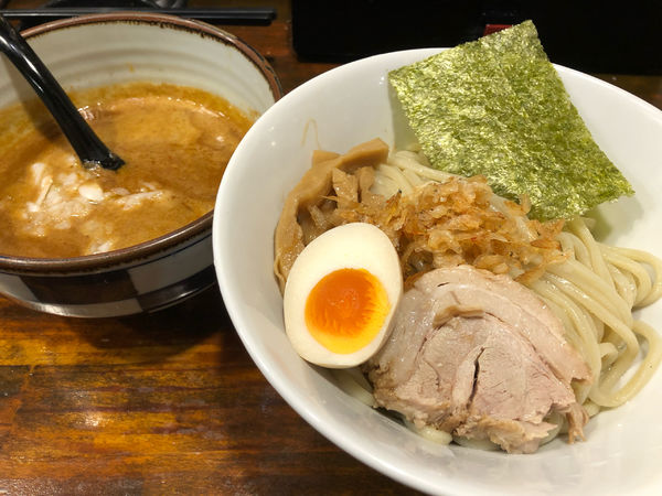 「濃魚つけ麺　辛うま」@オリオン食堂の写真