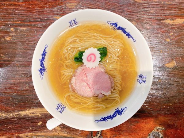 「中華そば+ワンタン(肉、海老)」@中華蕎麦にし乃の写真