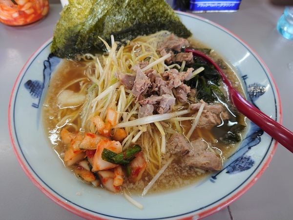 「ネギラーメン 750円」@ラーメンショップ 122号騎西店の写真