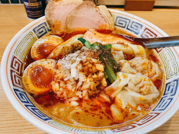 「特製担々麺」@ほっこり中華そば もつけの写真