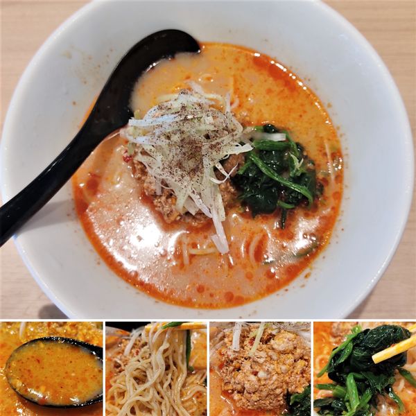 「貝冷やし担々麺(夏季限定)　800円」@貝出汁らぁ麺 海美風 浅草店の写真