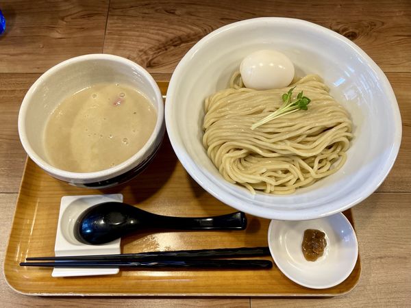 「［限定］味玉鱧つけ麺 大盛」@ラーメン 健やかの写真