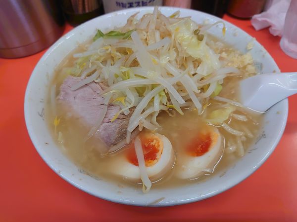 「塩らーめん 煮玉子 ニンニク」@らーめん いごっそうの写真