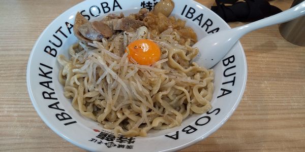 「冷やし豚そば」@茨城豚そば 特龍 水戸堀町店の写真