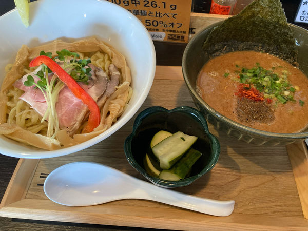 「月替わり限定つけ麺840円」@トモシビの写真