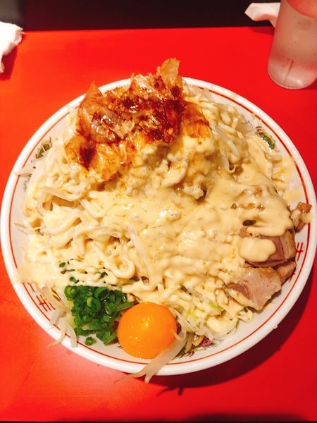 「まぜそば」@用心棒の写真