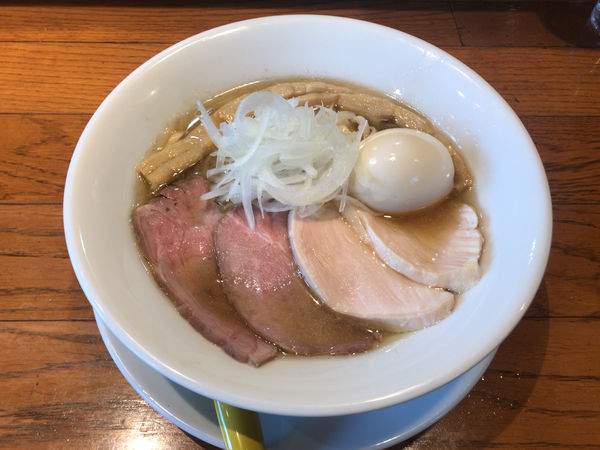 「特製煮干しそば（1050円）」@春光亭の写真