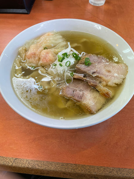 「海老ワンタン麺　大盛り」@日陰の写真
