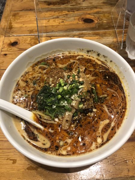 「担々麺（辛め）850円」@麺飯食堂 なかじまの写真