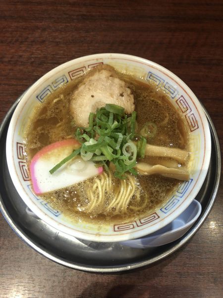 「半麺中華そば　600円」@紀州和歌山ラーメン まっち棒 溝の口店の写真
