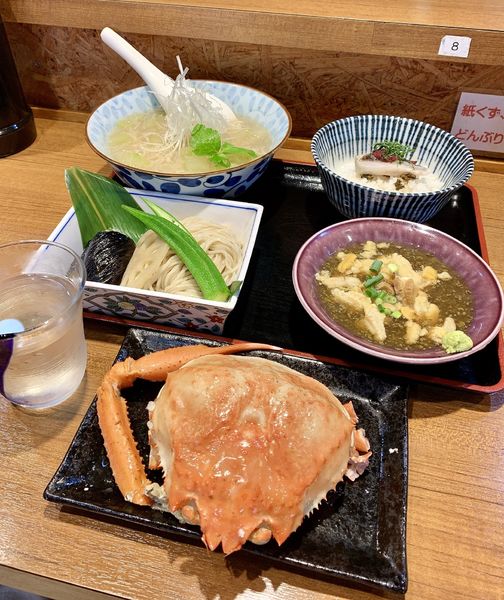 「【限定】うみのそば1480円 海の日version」@寿製麺よしかわ 川越店の写真