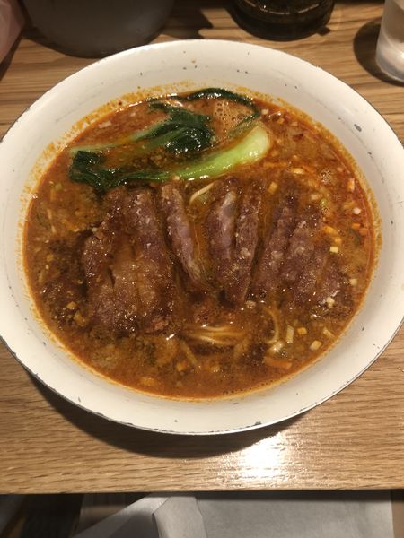 「排骨担々麺　980円」@Renge no Gotokuの写真