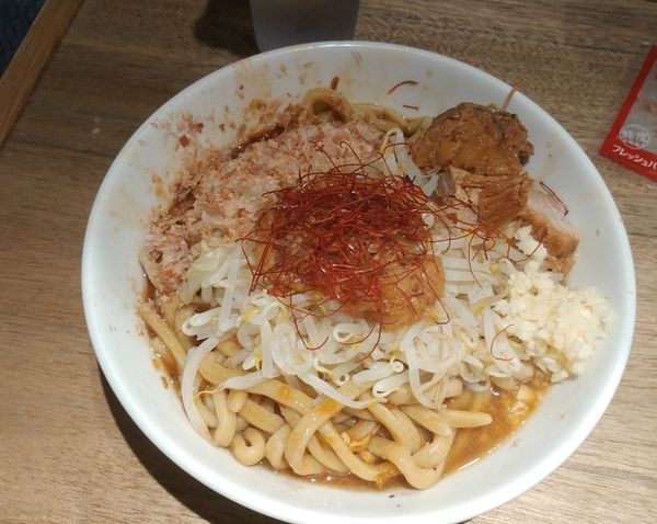 「限定:オリエンタル汁なし」@MEN YARD FIGHTの写真