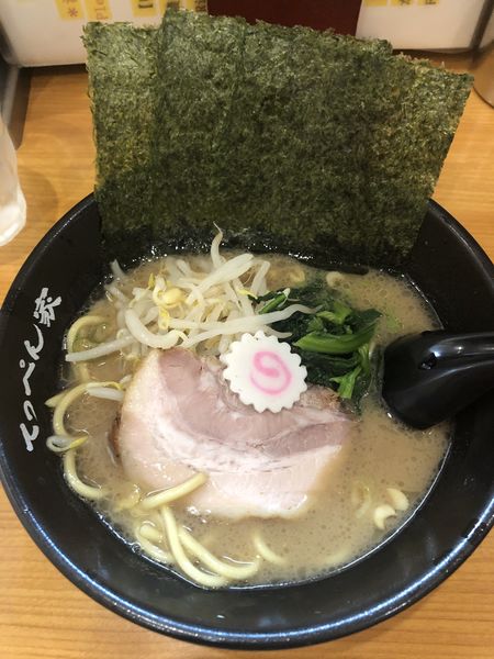 「ミニラーメン　650円」@横浜ラーメン てっぺん家 元住吉店の写真