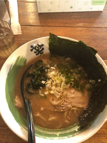 「笑の家ラーメン　780円」@横浜家系らーめん 笑の家 鶴屋町店の写真