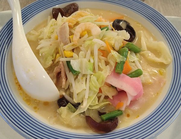 「野菜たっぷりちゃんぽん（麺少なめ）￥770」@長崎ちゃんぽん リンガーハット イオンタウンふじみ野店の写真