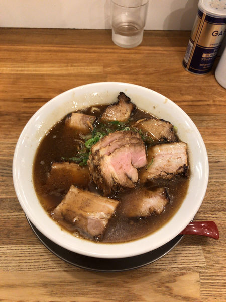 「喜多方肉そば（煮干）1470円」@麺や 七彩 八丁堀店の写真