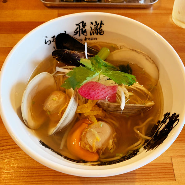 「魚介のおかげ塩」@らぁめん飛瀧の写真