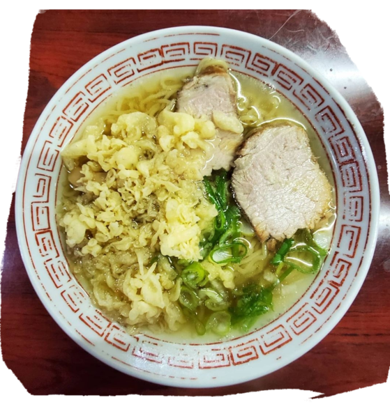 「タヌキ中華そば」@西海食堂の写真