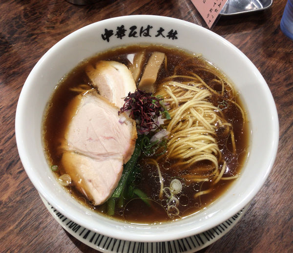 「鎧鯛醤油（限定）880円」@鴨と鶏 中華そば 大林の写真