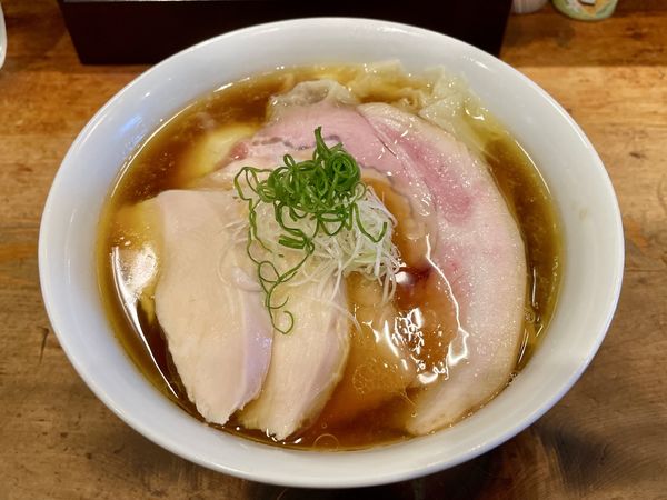 「特製中華そば」@中華そば しば田の写真