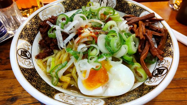 「煮干油そば中盛780円」@ラーメン凪 大宮店の写真