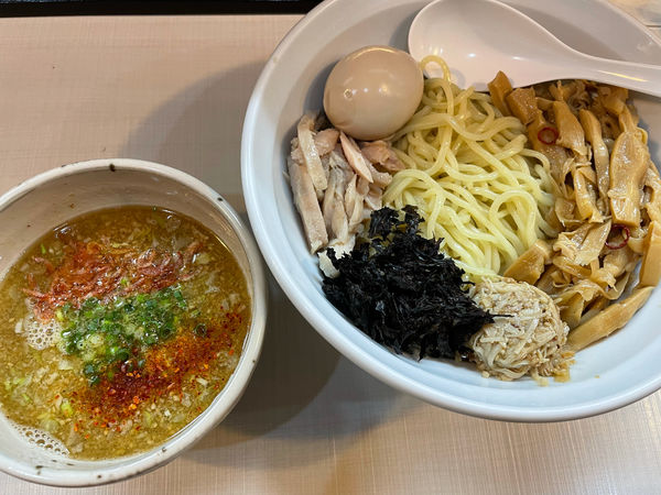 「味玉塩つけ麺＋メンマ」@桜台らぁ麺 美志満の写真