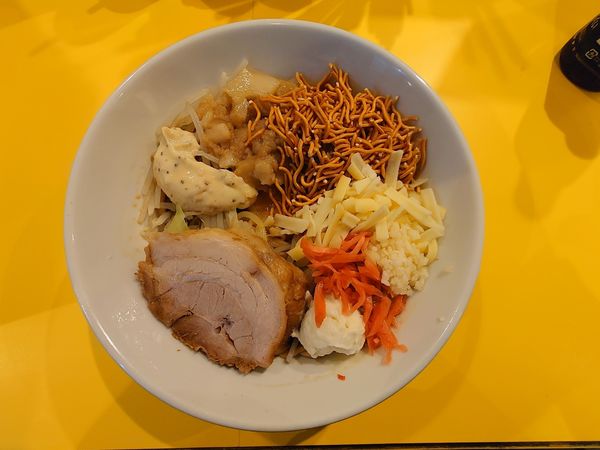 「まぜそば」@ラーメン ヒカリの写真