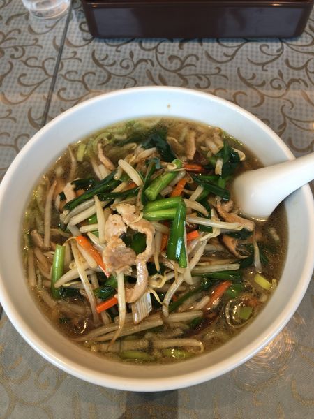 「サンマーメン　869円」@梅蘭 キュービックプラザ新横浜店の写真