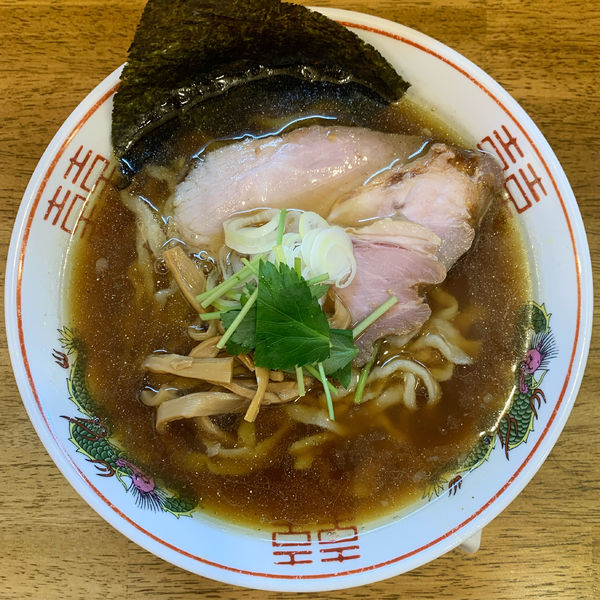 「淡麗煮干中華そば」@背脂煮干中華そば 我武者羅 初台店の写真