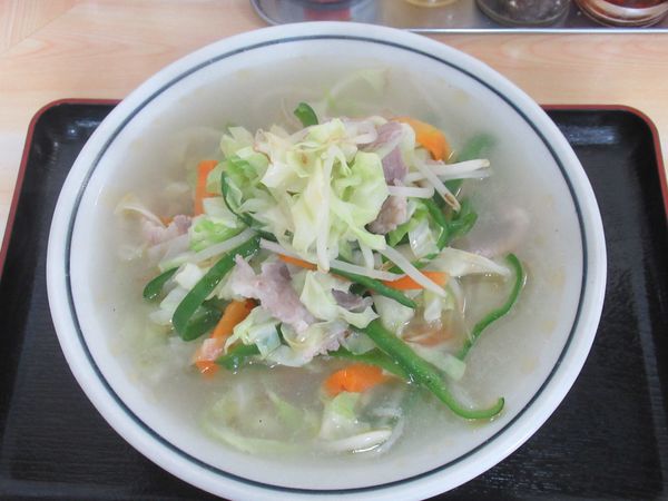 「タンメン(500円)」@中華料理 タカノの写真