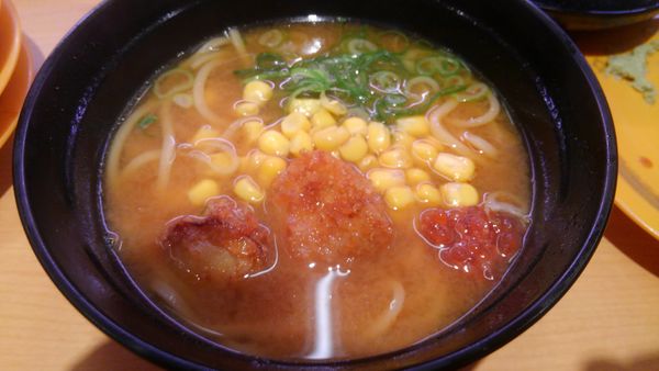 「北海味噌ラーメン380円」@スシロー 金沢八景店の写真