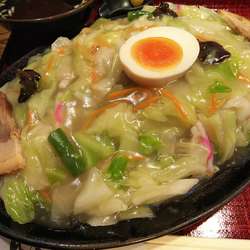 さらしな焼きそば（スープ付）