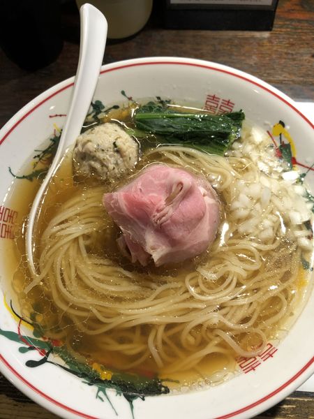 「煮干しラーメン850円➕替え玉250円」@らぁめん小池の写真