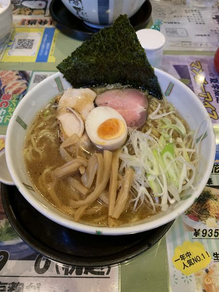 「開花屋らぁめん醤油味」@開花屋 楽麺荘 いわき総本店の写真