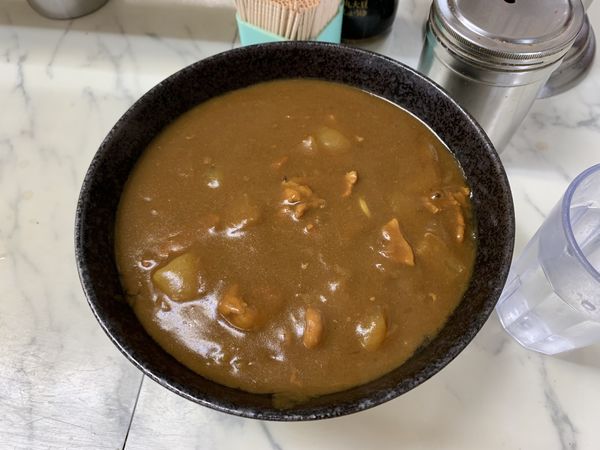 「カレーそば (450円)」@大和屋の写真