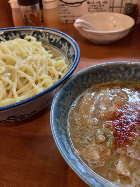 「つけ麺(麺2玉)」@中華そば 中村屋の写真