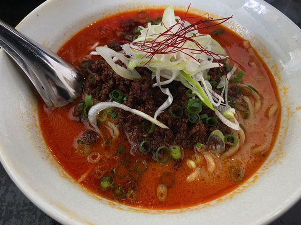 「担々麺＋替玉：920＋100円」@らーめん 麺の月の写真